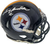 NFL STEELERS Terry Bradshaw Autographed Black Speed Mini Helmet Beckett