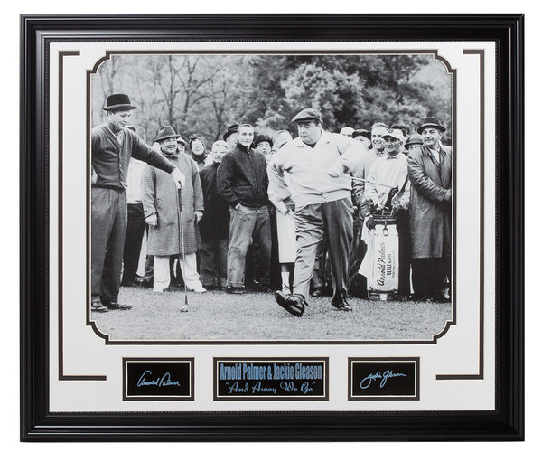 Golf Legend Arnold Palmer & Jackie Gleason "And Away We Go"