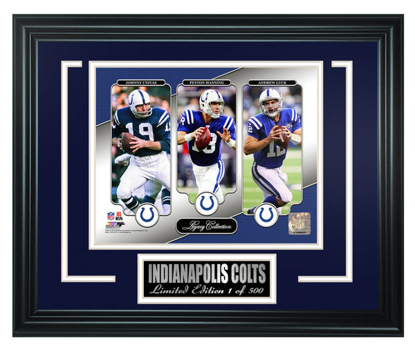 Indianapolis Colts- Legacy Collection Unitas,Manning and Luck FTSQN176