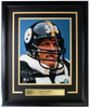 NFL Steelers Jack Lambert Signed Framed Pittsburgh Steelers 8x10 Photo JSA