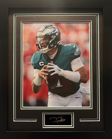 NFL - Jalen Hurts Philadelphia Eagles Engraved Signature Frame
