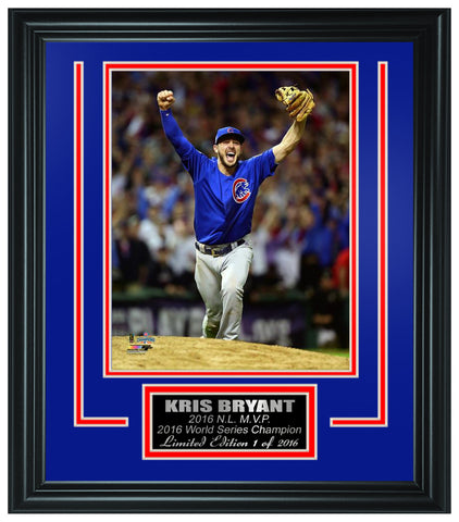 Chicago Cubs - Kris Bryant 2016 World Series Champion Framed Lt.Edition FTSTN069 - National Memorabilia