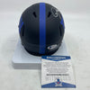 NFL GIANTS Lawrence Taylor HOF Signed Giants Eclipse Mini Helmet AUTO BAS COA