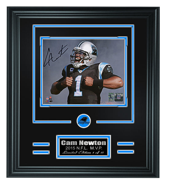 Carolina Panthers-Cam Newton Autographed