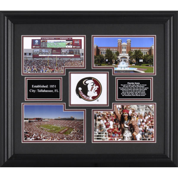 Florida State Seminoles Framed 12" x 14" 4-Photograph Collage