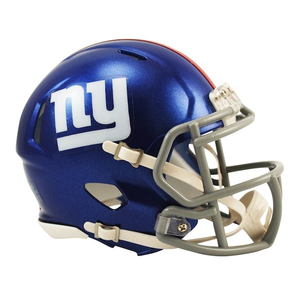 NFL-Giants Revolution Speed Mini Football Helmet