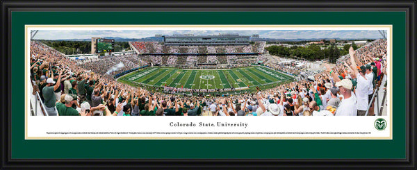 College-Colorado State Rams Panoramic - Canvas Stadium at Colorado State