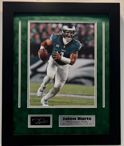 NFL-Philadelphia Eagles Super Bowl Champion Jalen Hurts Frame