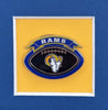 Los Angeles Rams Custom Frame Kit - 8x10 horizontal photo with pin
