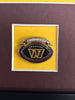 Washington Commanders Custom Frame Kit - 8x10 vertical photo with pin