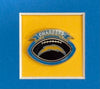 Los Angeles Chargers Custom Frame Kit - 8x10 horizontal photo with pin