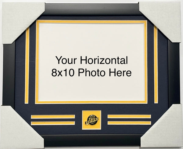 Utah Jazz Custom Frame Kit - 8x10 horizontal photo with pin