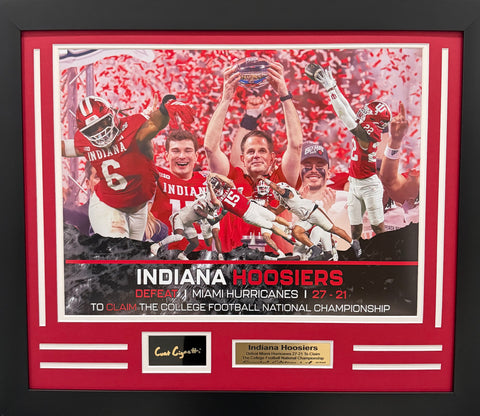 2026 Indiana Hoosiers National Championship Limited Edition Frame Collage 24x28"