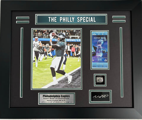 NFL-Philadelphia Eagles Super Bowl Champion Nick Foles Frame