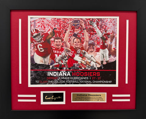 2026 Indiana Hoosiers National Championship Limited Edition Frame Collage 20x24"