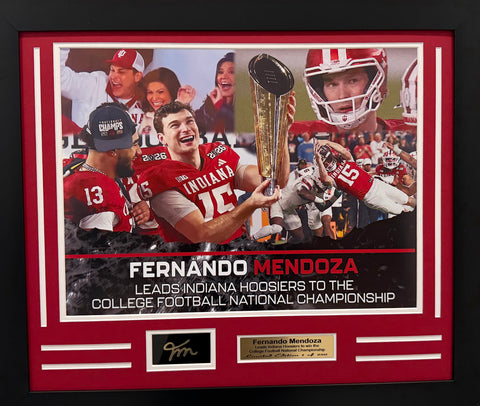 2026 Indiana Hoosiers National Championship Limited Edition Frame Collage 24x28"