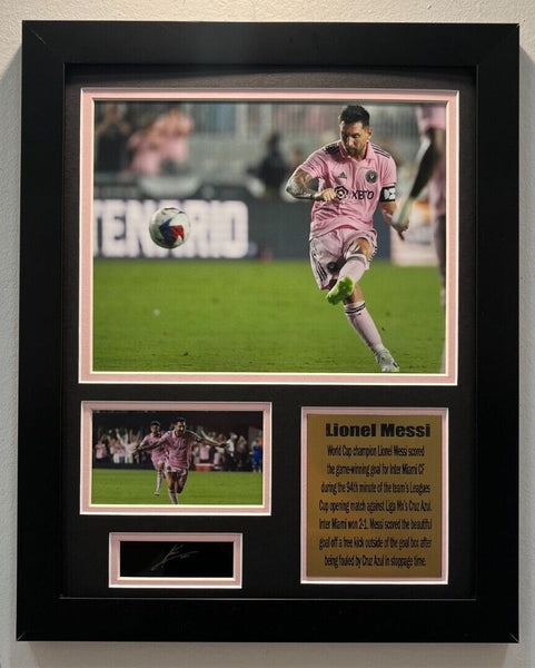 Lionel Messi Inter Miami Photo Collage Frame