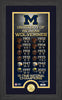 MICHIGAN WOLVERINES 12-TIME NATIONAL CHAMPS LEGACY BRONZE COIN PHOTO MINT
