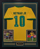 Soccer Neymar Junior framed autographed Beckett authenticated Jersey