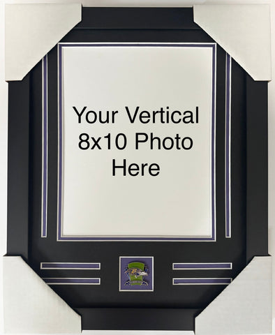 Baltimore Ravens Custom Frame Kit - 8x10 vertical photo with pin
