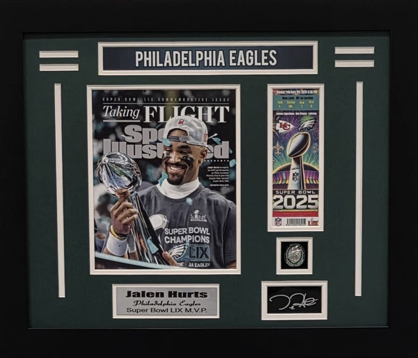 NFL-Philadelphia Eagles Super Bowl Champion Jalen Hurts Frame