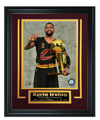 Cleveland Cavaliers- Kyrie Irving 8x10 Framed Photo - National Memorabilia