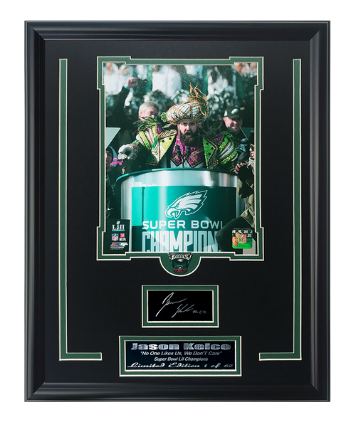 Engraved Signature N.F.L.-Eagles Jason Keelce No One Likes Us And We Don't Care.