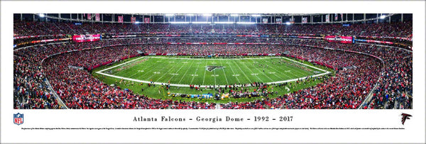 Atlanta Falcons Panoramic Picture - Georgia Dome Panorama