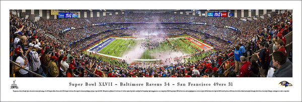 2013 Super Bowl Stadium  Panoramic - Baltimore Ravens