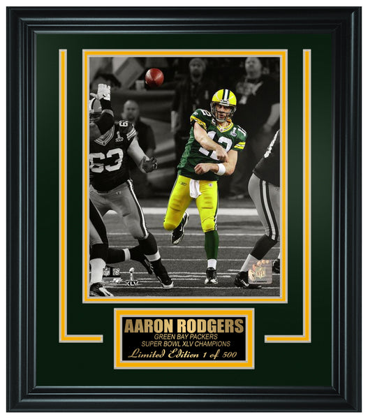 Green Bay Packers - Aaron Rodgers Framed Lt.Edition FTSNE243