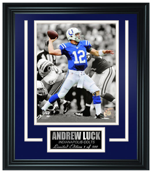 Indianapolis Colts- Andrew Luck Framed Limited Edition