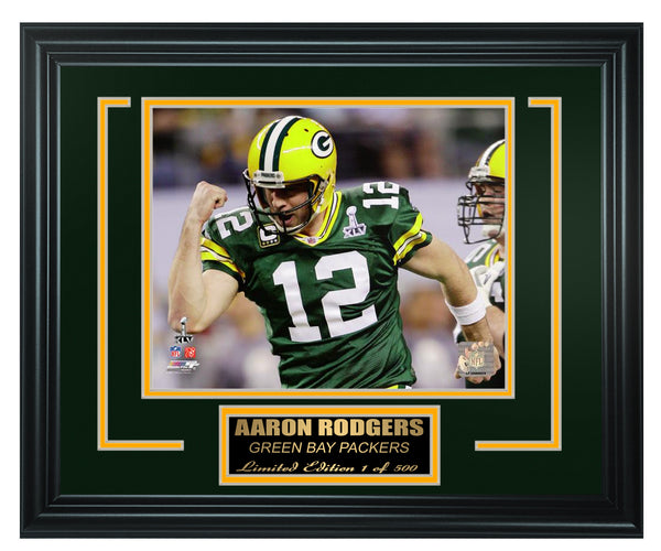 Green Bay Packers - Aaron Rodgers Framed Lt.Edition FTSNE250