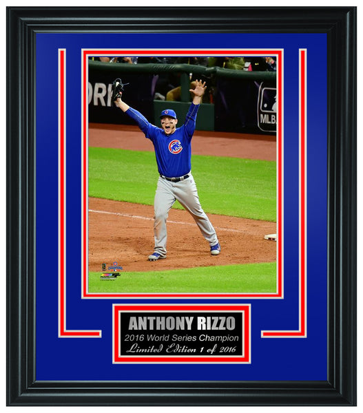 Chicago Cubs -Anthony Rizzo 2016 World Series Champion Framed Lt.Edition FTSTN068