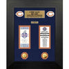 NFL BEARS Super Bowl Ticket And Game Coin Collection Framed