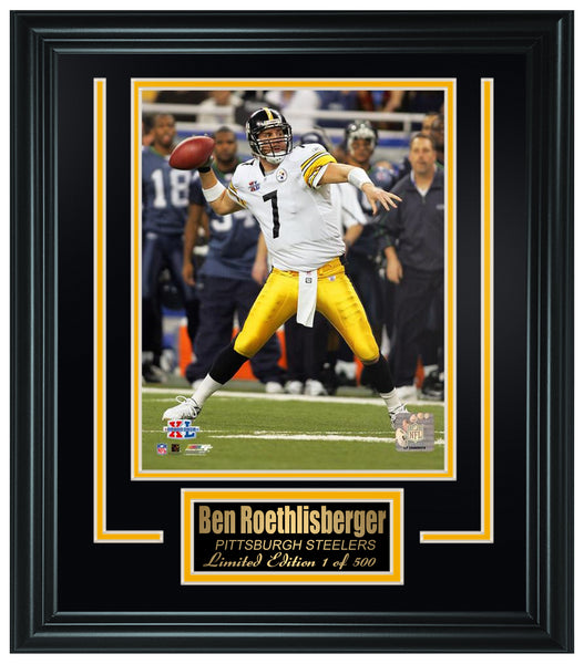 Pittsburgh Steelers - Ben Roethlisberger Framed Lt.Edition FTSGU207