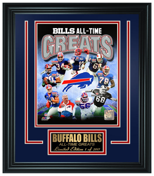 Buffalo Bills All-Time Greats Limited Edition Frame. FTSQA220