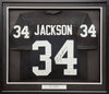NFL RAIDERS  Bo Jackson Autographed Framed Black Jersey