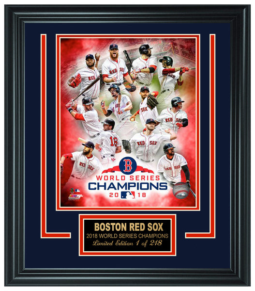 Boston Red Sox - 2018 World Series Champions Composite Lt.Edition Frame