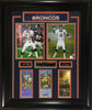 Football -Broncos  John Elway & Peyton Manning 3-Time Super Bowl Champions