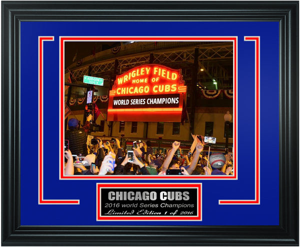 Chicago Cubs -2016 World Series Champions Framed Lt.Edition FTSTN075