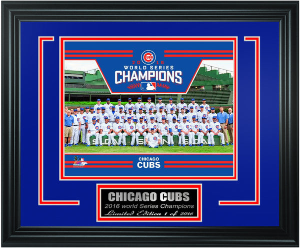 Chicago Cubs -2016 World Series Champions Framed Lt.Edition FTSTN024