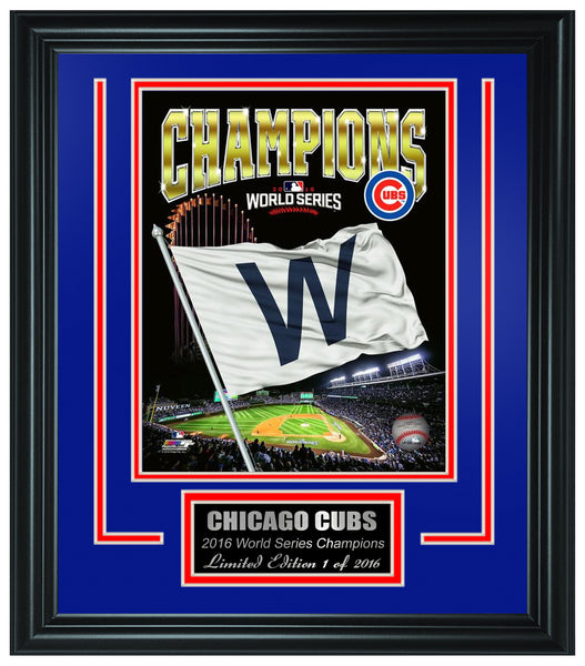 Chicago Cubs -2016 World Series Champions Framed Lt.Edition FTSTO071
