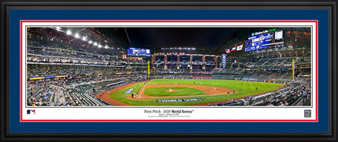 MLB DODGERS 2020 World Series Panoramic MLB Fan Cave Decor