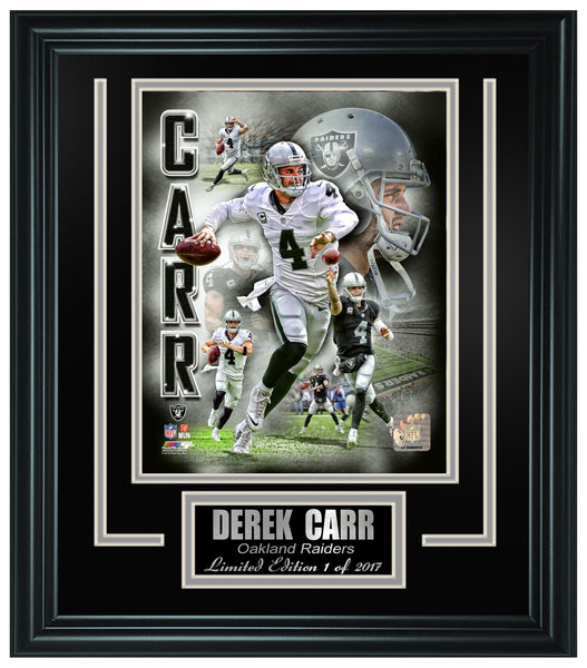 Oakland Raiders- Derek Carr Limited Edition Frame FTSTQ027