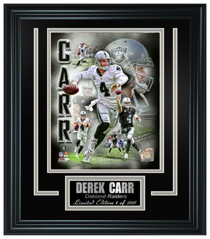 Oakland Raiders- Derek Carr Limited Edition Frame FTSTQ027