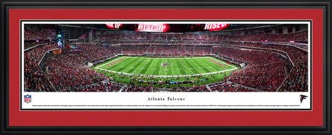 NFL Falcons Panoramic Picture - Mercedes-Benz Stadium