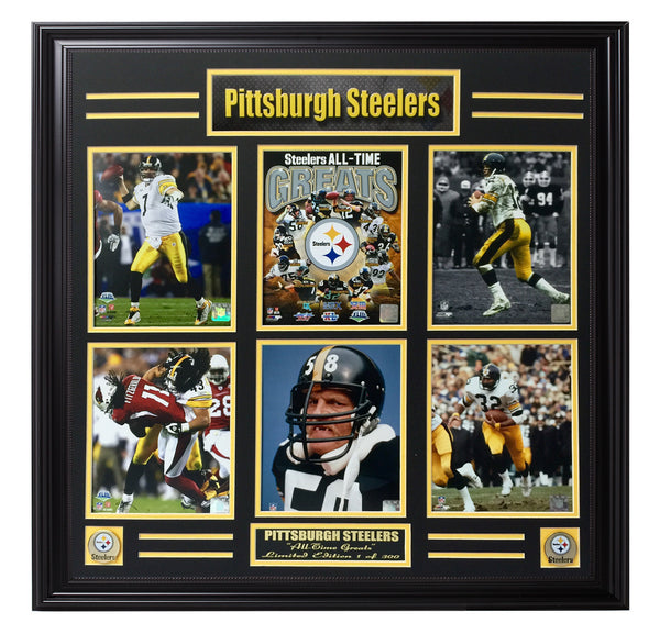 Steelers-All-Time Greats 6-Photo Limited Edition