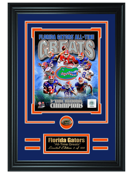 College Florida Gators -All-Time Greats Limited Edition Collage