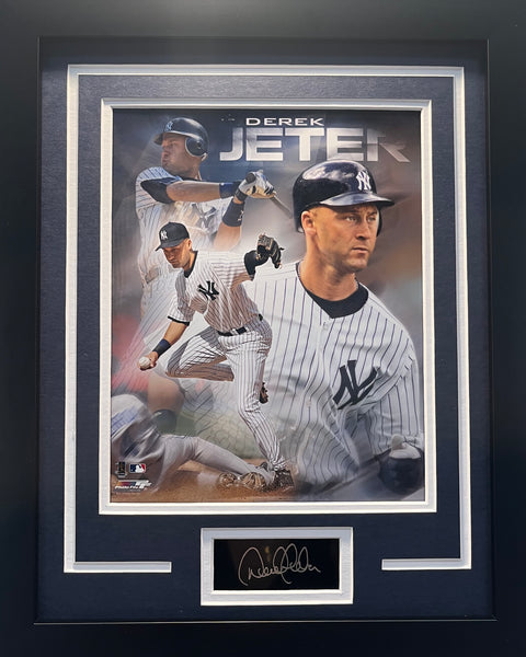 MLB- Derek Jeter New York Yankees Engraved Signature Frame.