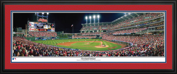 MLB INDIANS Panoramic Picture - Progressive Field MLB Wall Decor